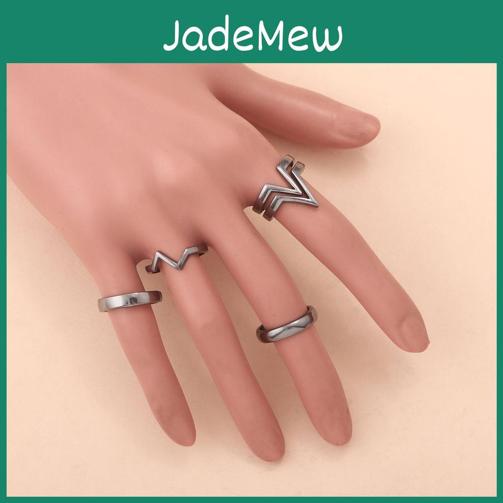Anime Style Metal Contract Ring With Cartoon Character Design For Collectors