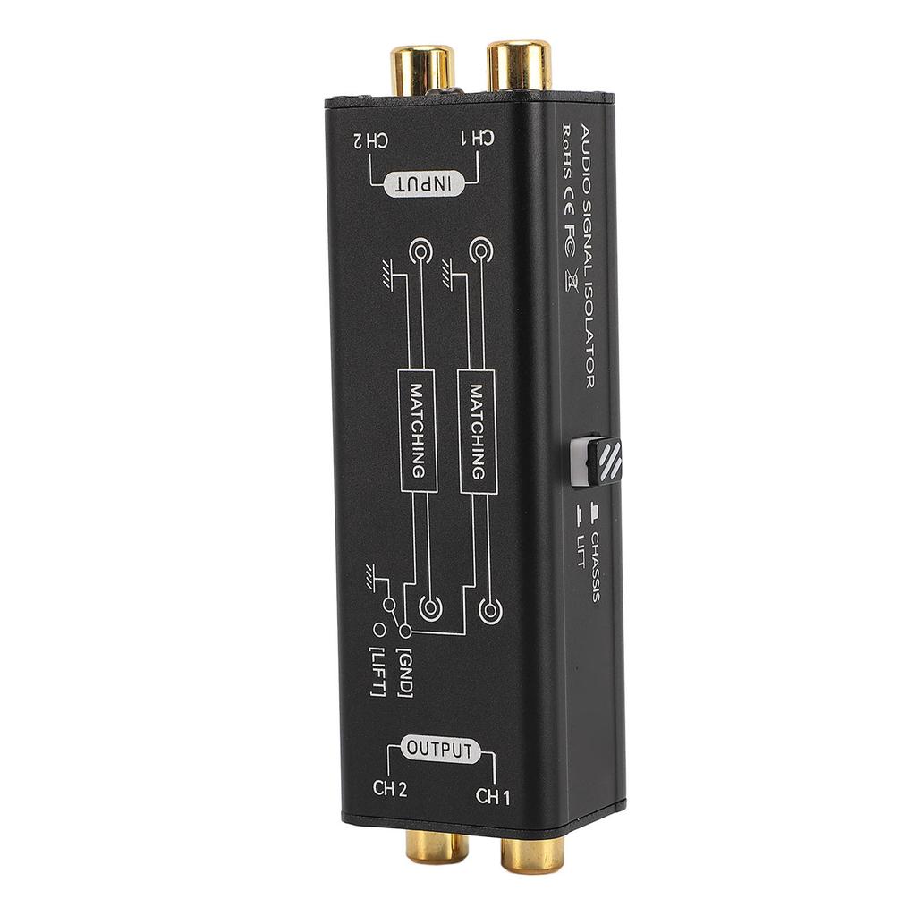 Tonsignal-Isolationspotentiometer Stromrauschunterdrückung Passiver Filter Plug and Play Masse
