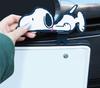 SNOOPY License Plate Frame Decoration, Compatible with Vehicle Inspections, Cute, Stylish, Character Snoopy