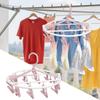 Sock Drying Rack Laundry Space Saver 20 Clips Hanger Portable Folding Round Sock Rack For Bathroom Outdoor Patio Dorm Closet