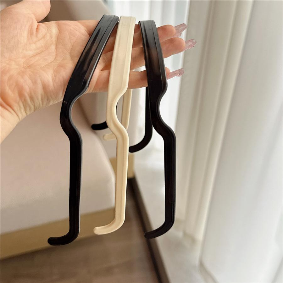 Drei quadratische Haarspangen, elegant und unverwechselbar, zum Zurückhalten der Haare beim Waschen des Gesichts, Haaraccessoire für den hohen Oberkopf