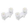 AT21-2X RV Shower Faucet, Shower Faucet Replacement 4 Inch RV Shower Valve Diverter With Dual Knobs