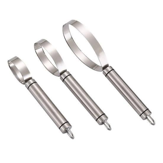 Stainless Steel Watermelon Slicer Fruit Scoop Melon Baller Multifunctional Fruit Cutting Tool for Even Watermelon Dicing Portable Cutter for Melon
