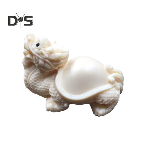 

Статуэтка для чайной церемонии в виде черепахи-дракона, сделанная вручную, для украшения рабочего стола в офисе и гостиной A