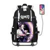 Ghost Annihilation Blade School Bag Male Tanjiro You Bean Junior High School High School College Student Animation Peripheral Backpack Luminous