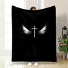 New Arrival! Angel Wings Theme Soft Blanket for Bed Bedroom Sofa Picnic,Warm Throw Blanket for Cover Outdoor Leisure Nap Office