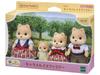 Sylvanian Families Dolls Dog ST Mark Ages 3 and Toy Sylvanian Epoch [Caramel Family] FS-35 Certified, Up, Dollhouse, Families,