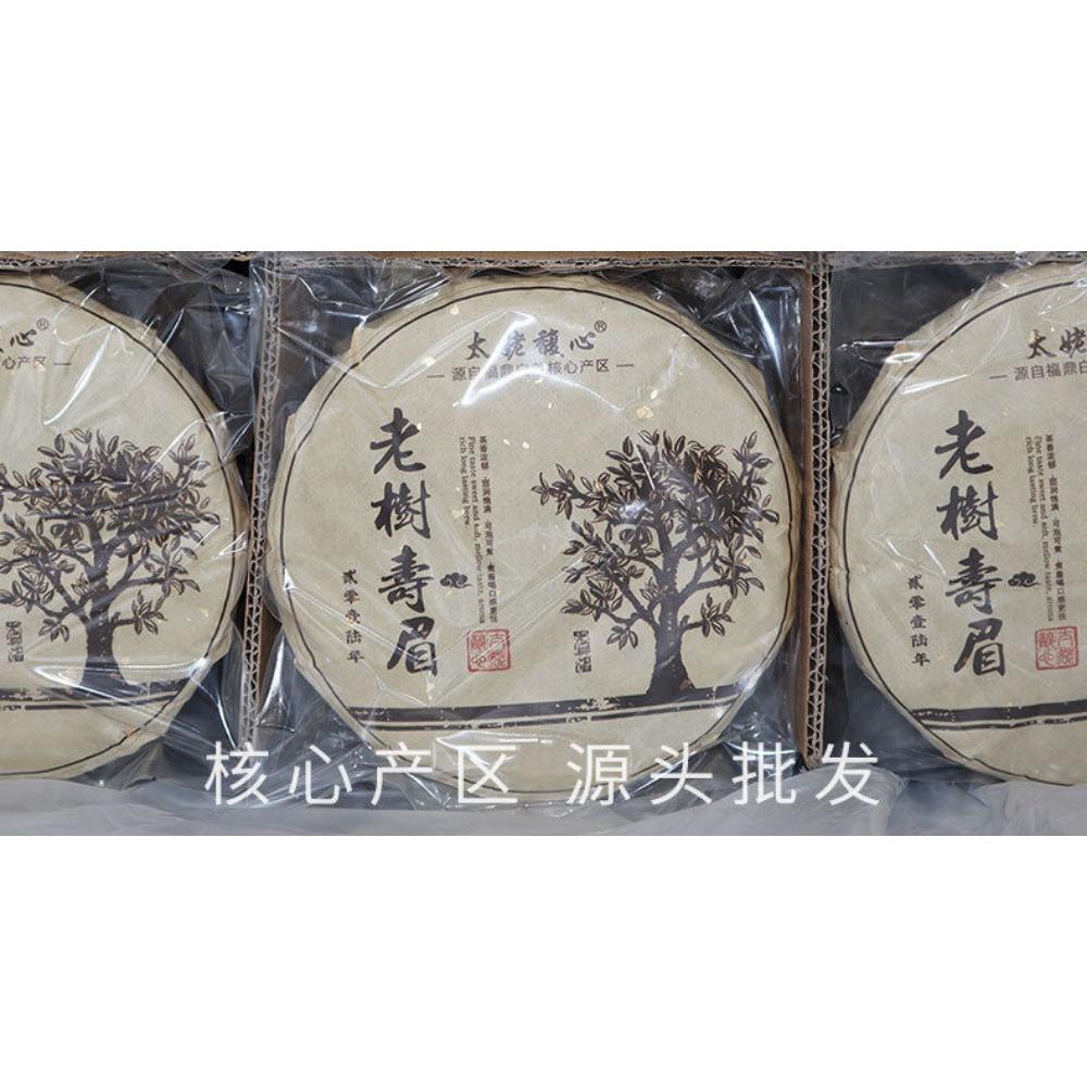 350G Fuding White Tea Cake Shoumei White Tea Cake Taimushan Vein Panxi White Tea