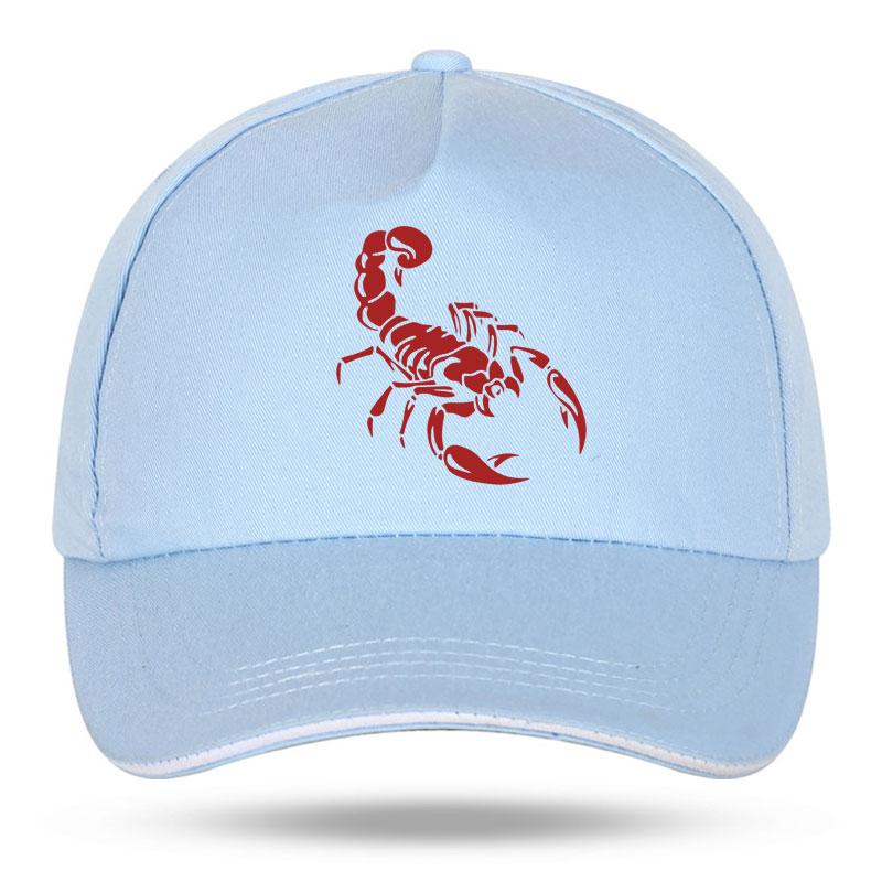 New Unisex Women Fashion Scorpion Baseball Caps for Hip Hop Cotton Trucker Cap Bone Dad Hats