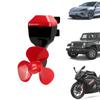 Angle Adjustable Rear Bumper Decorations Self-sticking Propeller Shaped Ornament  Tail Decor