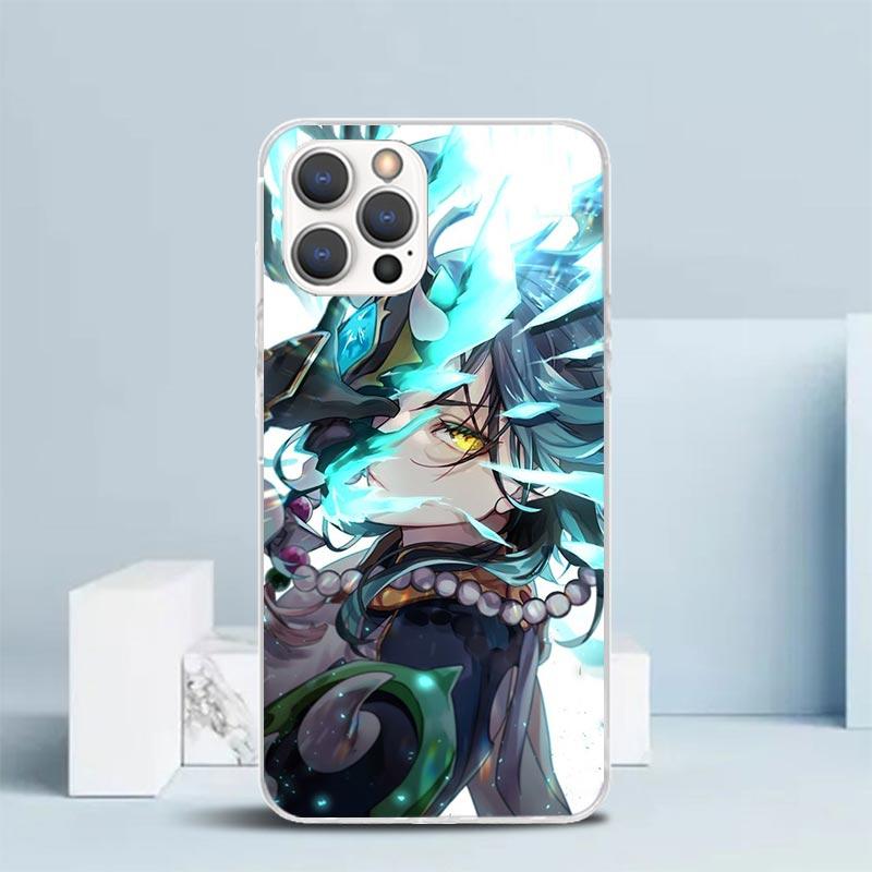 Xiao Genshin Impact Phone Case For IPhone 16 17 Air 16E 15 14 Plus 13 Mini 12 11 Pro Max 7 8 + SE 2020 Soft TPU Back Cover 16 17