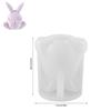 Easter Bunny Mold Non-stick Candle Making Molds Cute Home Parties Decorations Soap Making Crafts For Home Studio Restaurants