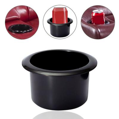 Plastic Cup Holder for Boat RV Sectional Couch Recliner Furniture Sofa Poker Table Black Mounts and Holders Car Accessories