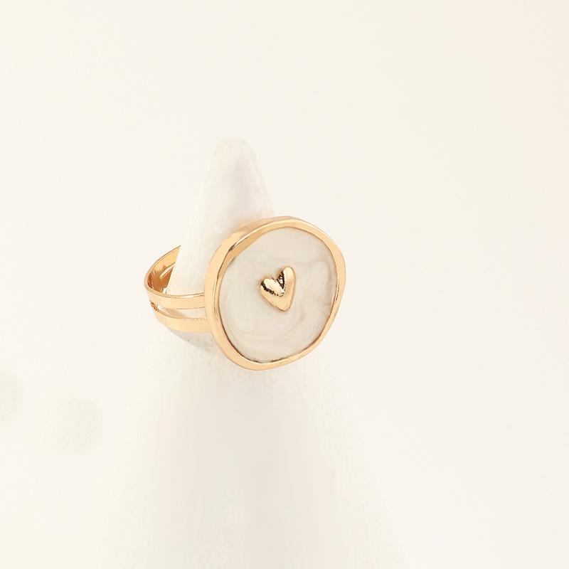 Modische Halskette mit Tropfenanhänger aus Legierung, Öl, Herz, Mond und Blitz, elegant, süß, rund, Partyschmuck für Damen, Geschenk