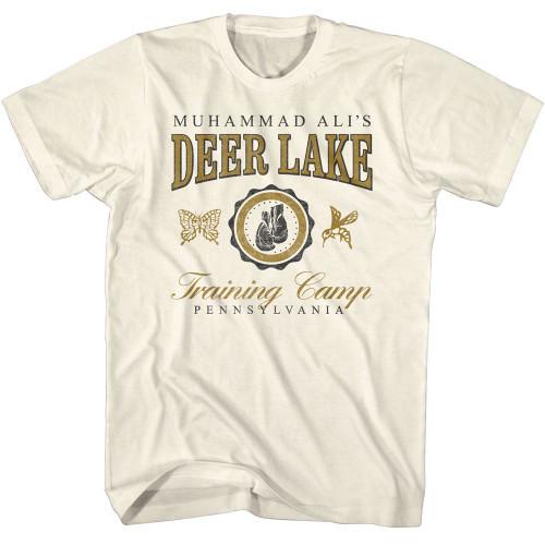 Muhammad Ali Deer Lake Varsity Vintage Natural T-Shirt Unisex T-Shirt XXXXL