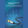 Fast speed Digital Optically Cable TOSLINK to 3.5mm Port Connection Gold Plated Plugs for Stable Sound Transmission