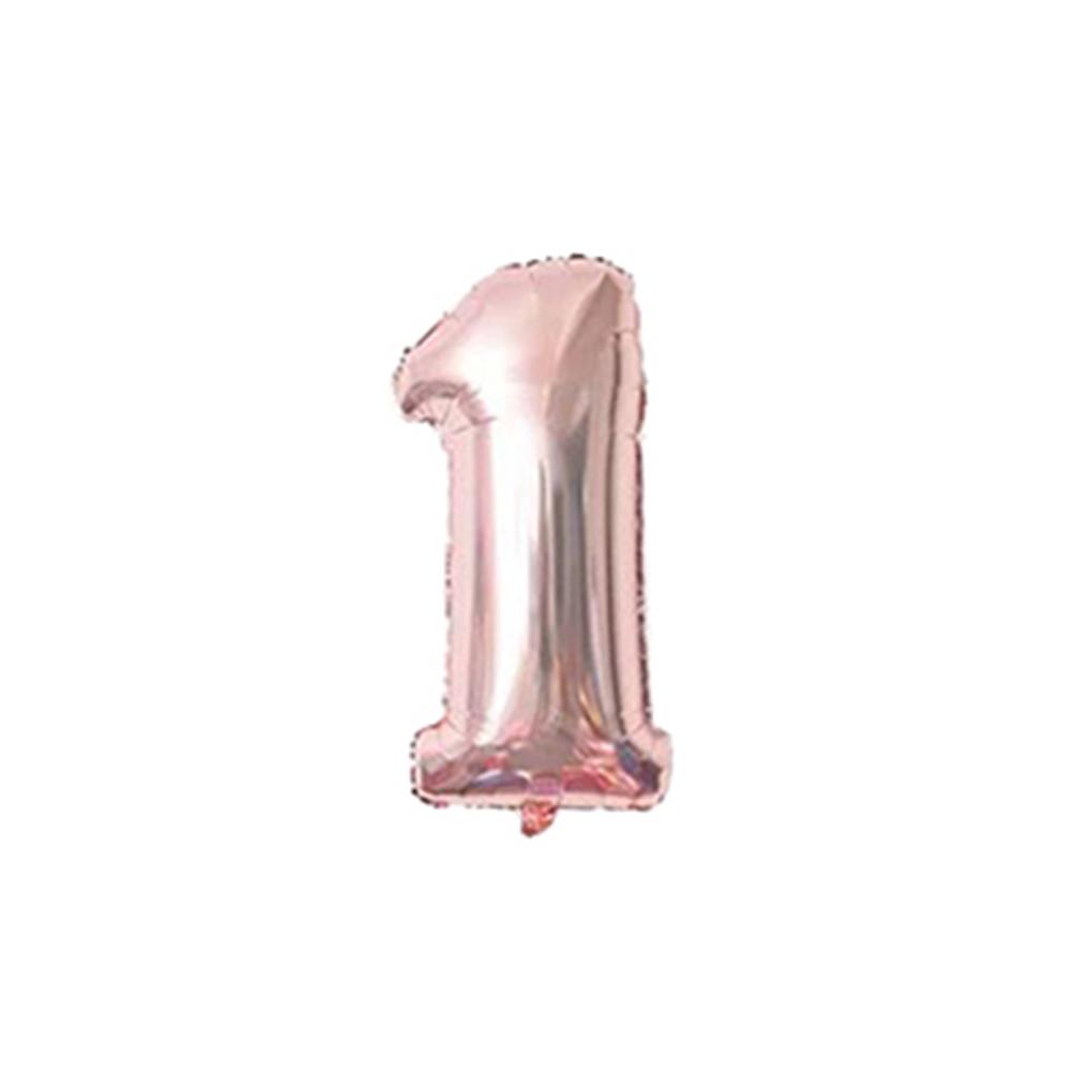 Party Balloon Aluminum Foil Number Balloon Wedding Birthday Party 16-inch Decoration