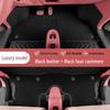 Compatible Floor Mats for Wuling Hongguang MINI EV Macaron Third Gen - Mini Silk Loop Carpet for Women
