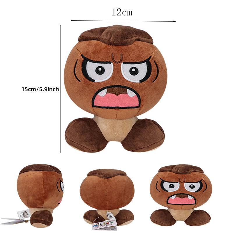 Peluche Mario Bros Goomba con Ali Goomba Ken Carson Goomba Toad Peluche Animale Anime Bambola Peluche per Regalo di Compleanno
