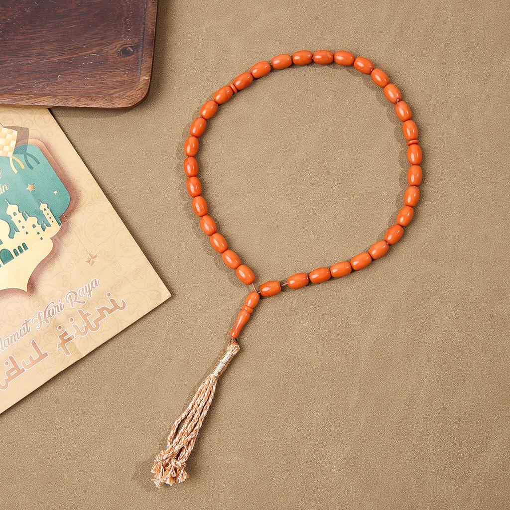 Middle Eastern Style Muslim Prayer Beads Bracelet - 33 Kuk Beads Tasbih Rosary