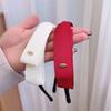 Accesorios para el cabello Dulce Vintage Lazo Bisel Adorno para la cabeza Diadema ancha Diadema Lazo Bandas para el cabello