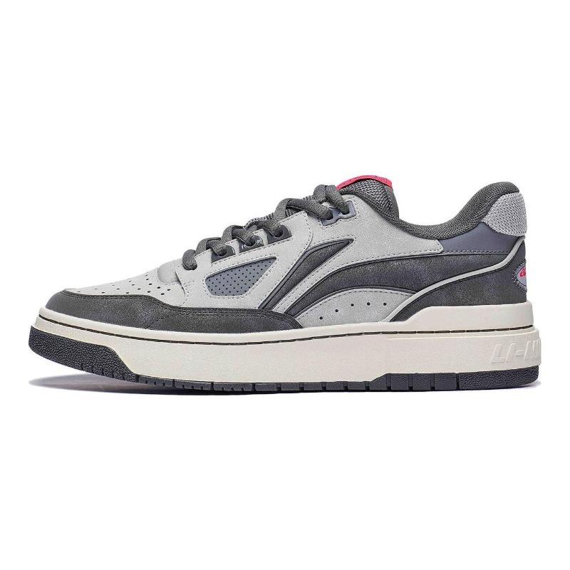Li-Ning BADFIVE Rookie 2 Men s Low-Top Basketball Culture Shoes Grey ABCT055-3 44