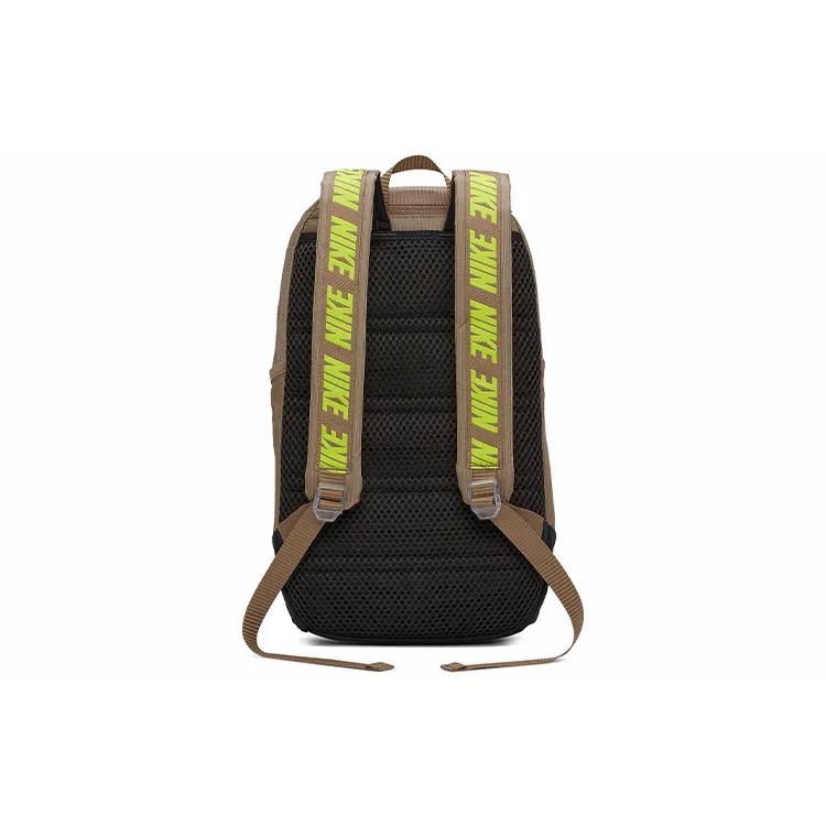 Nike Polyester Backpack Regular Unisex Khaki (Unisex) Backpacks BA6143 247