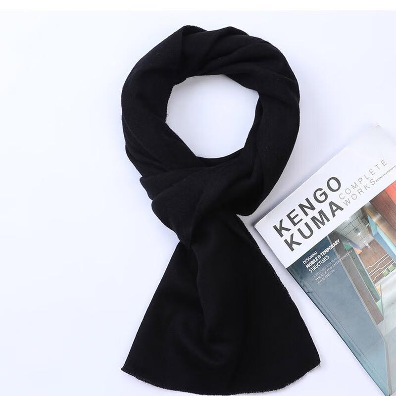 Hengyuanxiang 2024 Unisex Pure Wool Warm Scarf