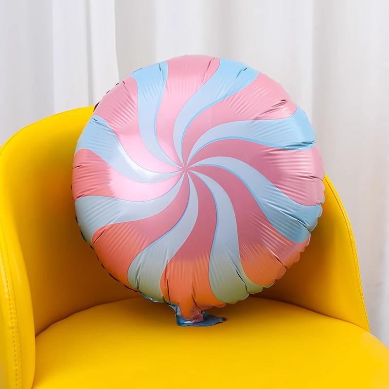 Children'S Cartoon Lollipop Aluminum Film Balloon Outdoor Spring Outing Graduation Photo Props Birthday Decoration Small Gifts