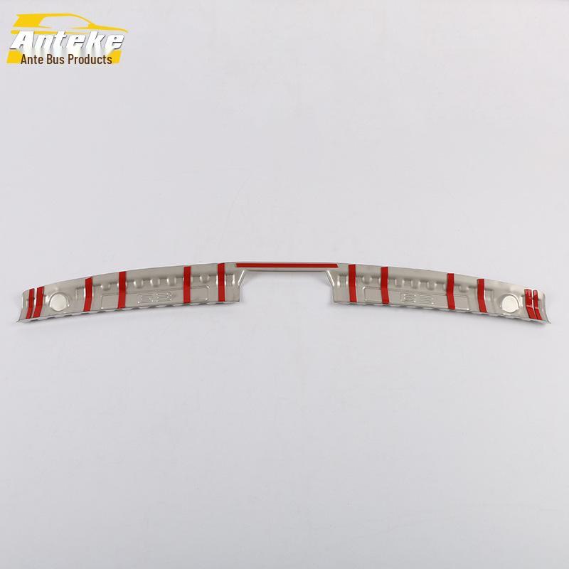 Ankai Stainless Steel E3 Rear Guard Plate and Trunk Protection Sequin Sticker