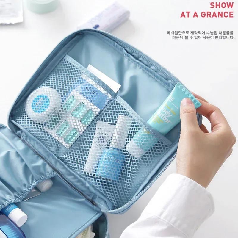 Outdoor Travel Storage Bags Girl Makeup Bag Cosmetic Storage Bag  Toiletries Organizer Waterproof Female Storage Make Up Case