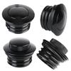 Dyna FXD Softial Fat Boy CVO For Harley Sportster XL883 XL1200 Motorcycle Oil Tank Gas Cap Accessories Chrome Black CNC Aluminum Fuel Tank Caps3