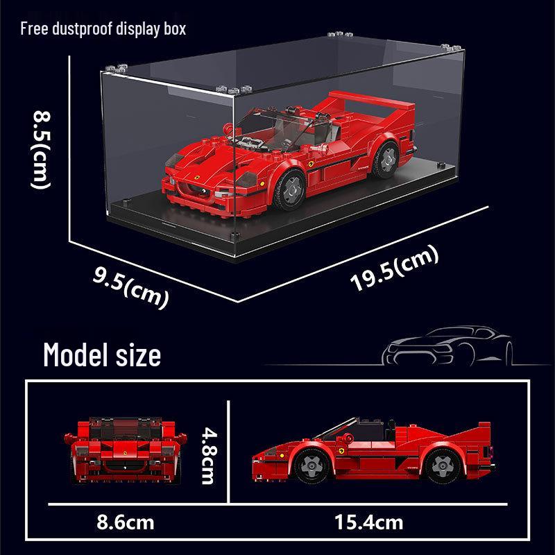 Yuxing Model King Sports Car Building Blocks - Educational Toy & Birthday Gift (27066S)