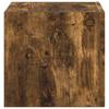 Wall Mounted TV Cabinet Smoked Oak Finish 39 x 31 x 29.5 cm