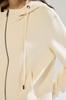 Spring 2026 Silky Soft Stylish Hooded Zipper Cardigan - Loose Fit Short Jacket for Women