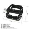 Breite Flache Mountainbike-Pedale - CNC-Aluminiumlegierung Lager Anti-Rutsch-Pedale für MTB Downhill Fahrradteile