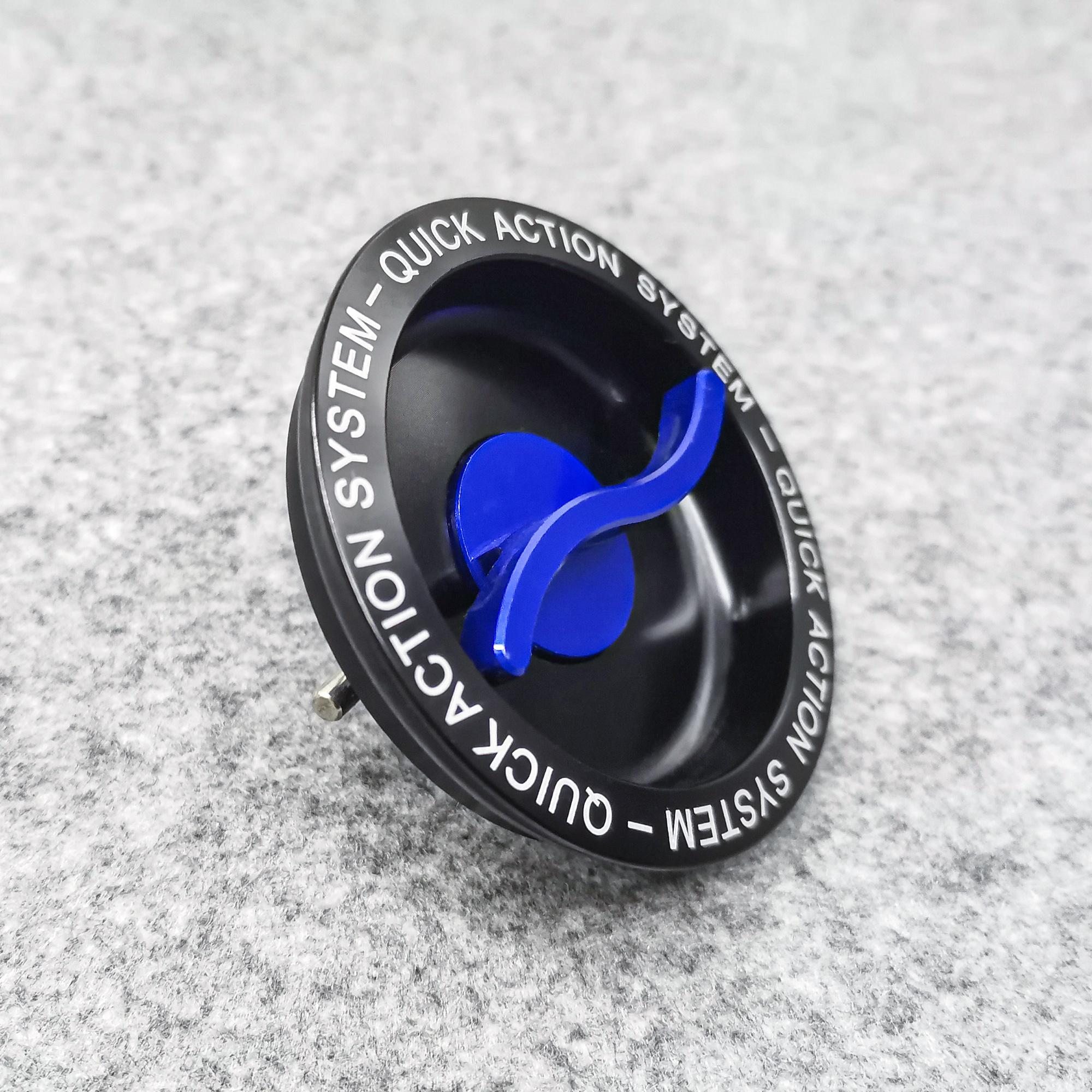 

Replacement center fuel filler cap for the DTRAD Quick Action gas caps Currency Aluminum CNC GAS TANK CAPS KNOB Type-S 9 Colors синий