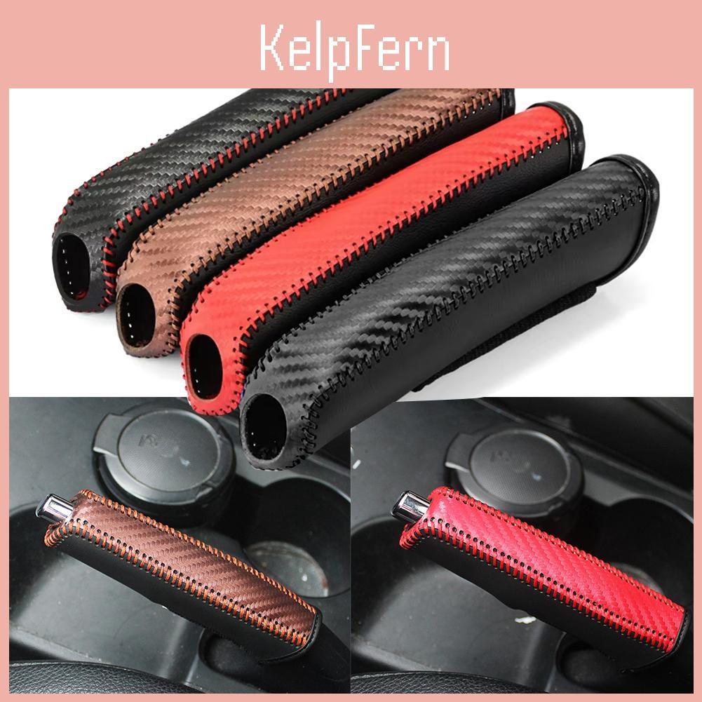 Pu Universal Leather Gears Car Handbrake Cover Shift Lever Cover Collars Handbrake Cover Hand Brake Cover Antiskid Auto Parking Brake 469482