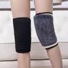 1 Pc Winter Warm Knee Pads Fleece Lined Thick Cold Proof Magic Strap Joint Protection For Men Women Windproof Unisex Practical
