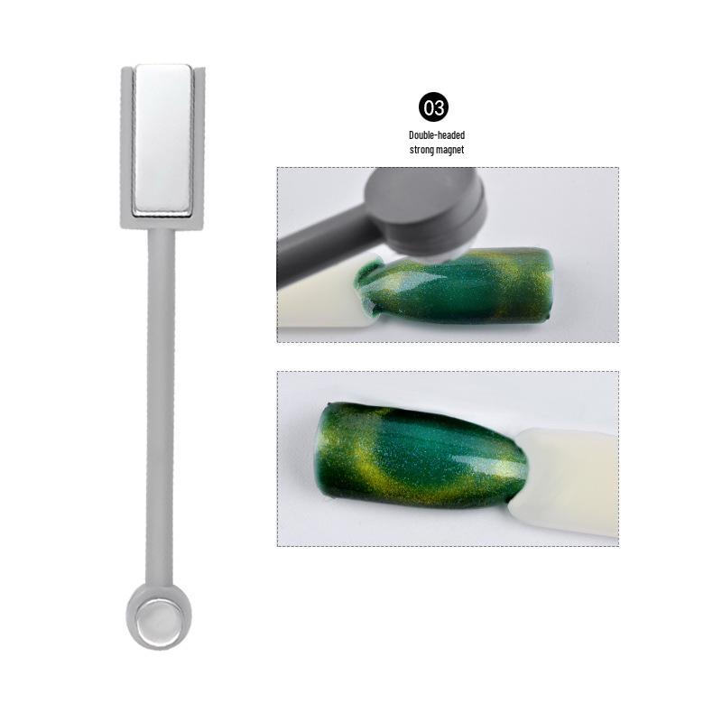 Multi-Functional Cat Eye Magnet for Nail Art – Strong Magnetic Gel Polish Magnet