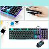 G21b Gaming Keyboard And Mouse Combo Wired With Usb Interface Mechanical Feel Backlit Supports Waterproof 2000dpi