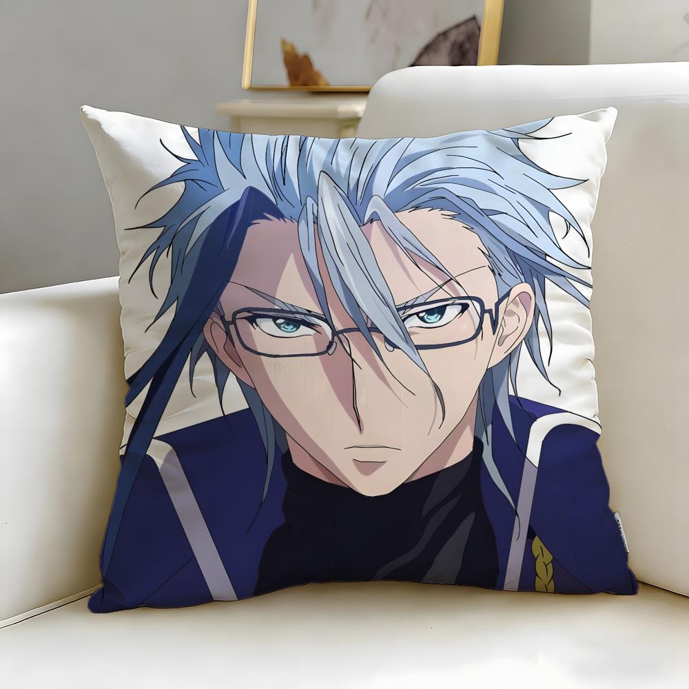 anime Plunderer Cushion Cover Soft EasyWash Pillow Case Versatile for Couch Bed Travel and Office
