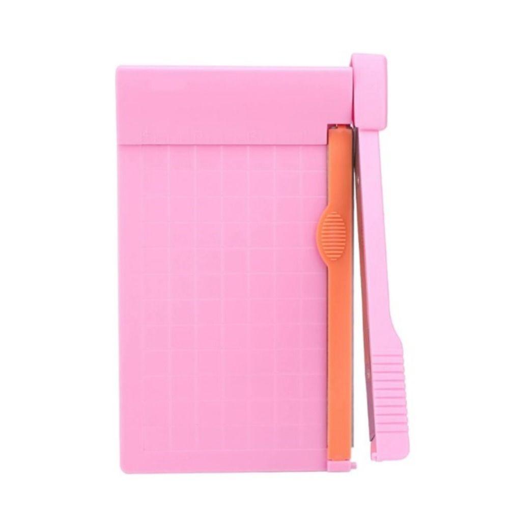 

Security Safeguard Paper Trimmer Pink Paper Cutter Guillotine Blade Cardstock