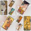 Gustav Klimt Abstrakte Malerei Handyhülle für Samsung Galaxy S26 Ultra S25 S24 S23 S22 S21 S20 Note10 Hülle
