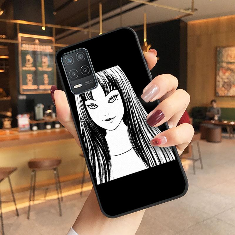 Horror Comic Tomie Phone Case for OPPO Realme GT 2 Pro X2 Pro XT C25S 8 7 6 Pro 6i GT Master C3 C21 C21Y C11 X3 SuperZoom