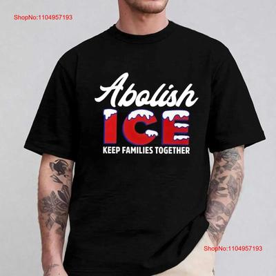 ICE abschaffen Familie zusammenhalten Einwanderer sind keine Kriminellen T-Shirt vintage gewaschen bequem Streetwear Unisex