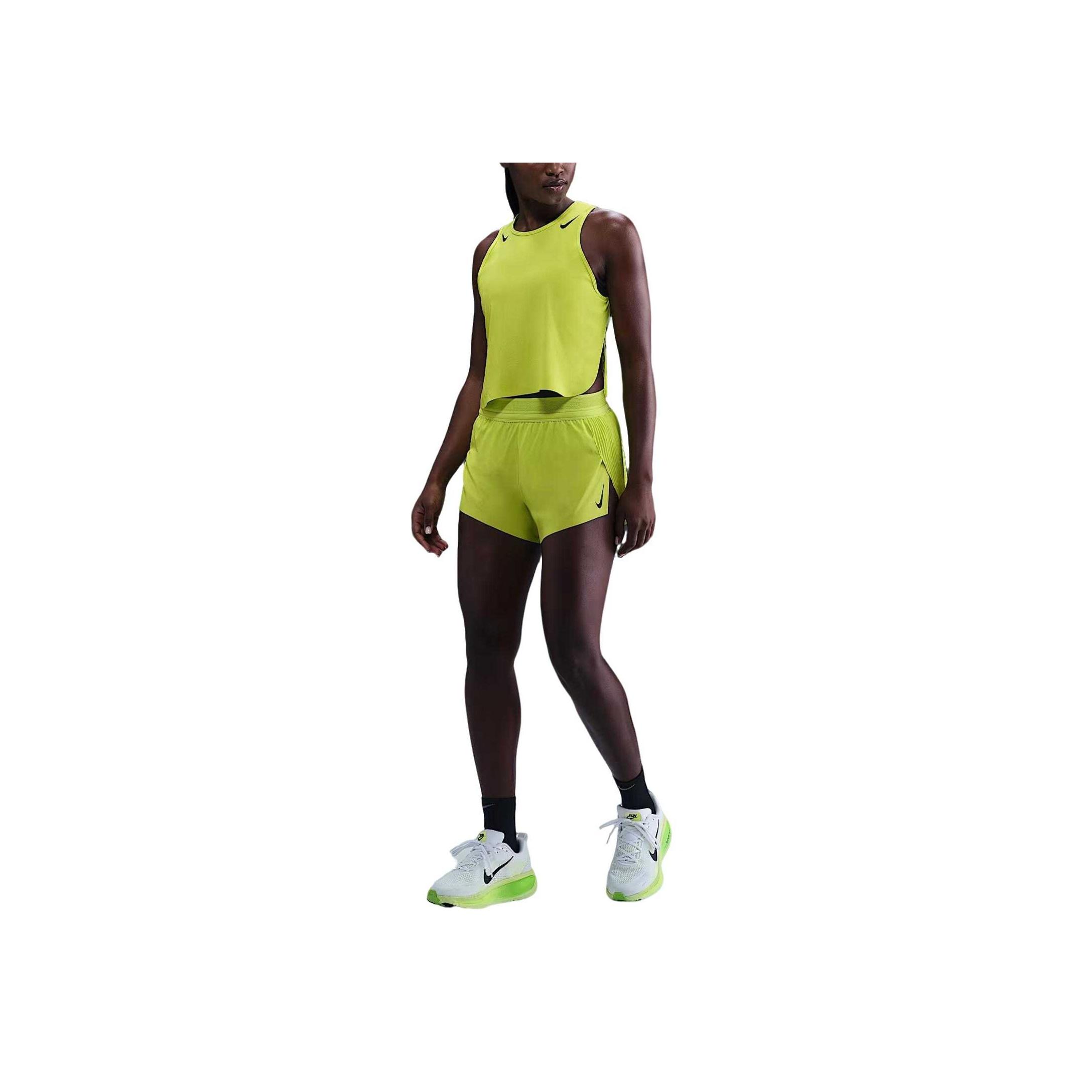 Nike Aeroswift Dri-Fit Adv Simple Comfortable Aesthetic Solid Color Running Tank Women Tops FN2713-389 S