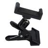 Guitar Head Phone Holder 360 Degree Ball Head Clip On Phone Mount for 5.5‑7.5cm Phones