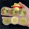 2026 Event Souvenir Gift Zodiac Horse Good Fortune Souvenir Coin Year Of The Horse Commemorative Medal Metal Crafts