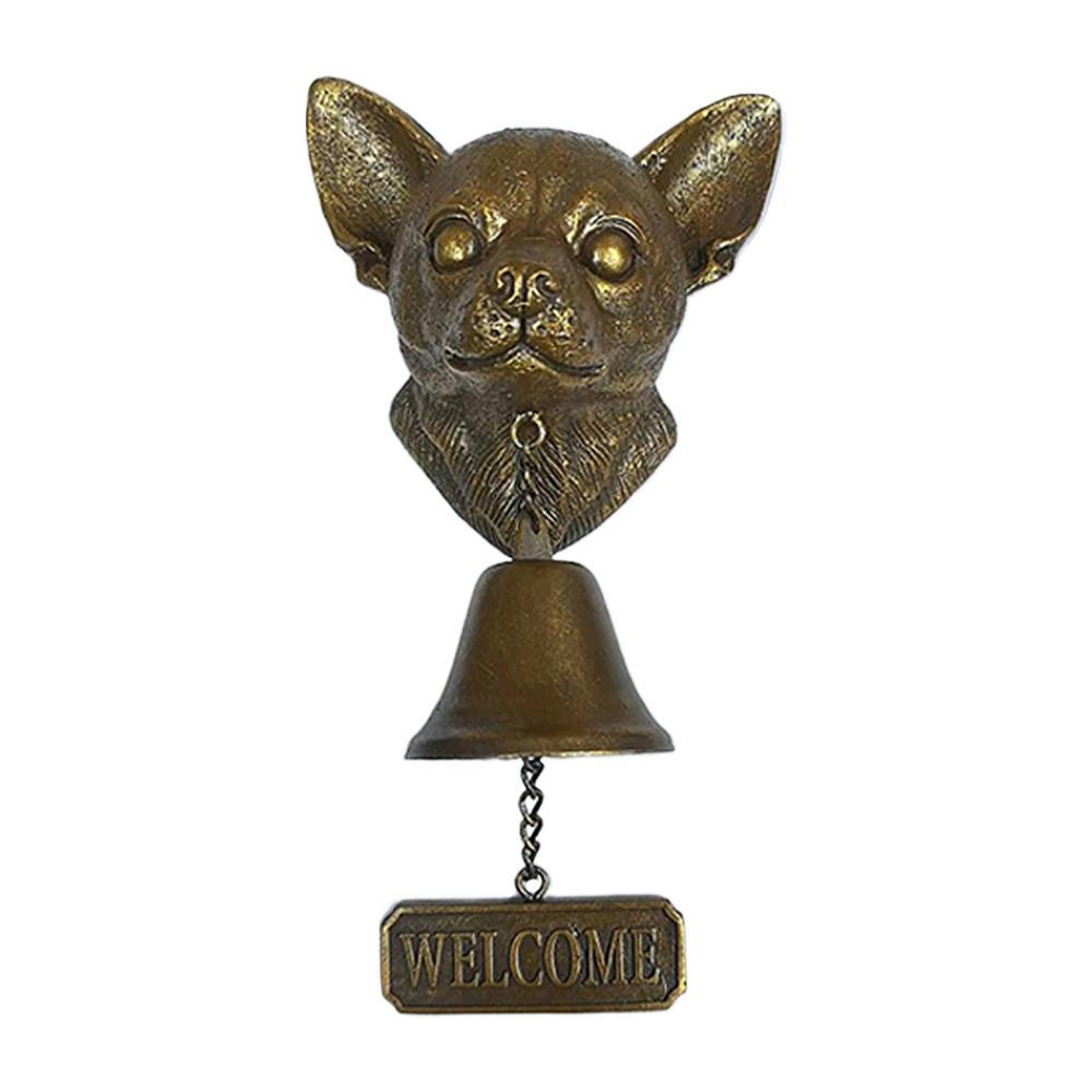Metal Animal Series Welcome Doorbell Outdoor Garden Front Door Entrance Porch Decor Easy Install for Home Decor